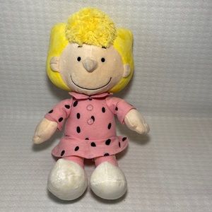 Peanuts Sally Brown  Plush Doll 13”